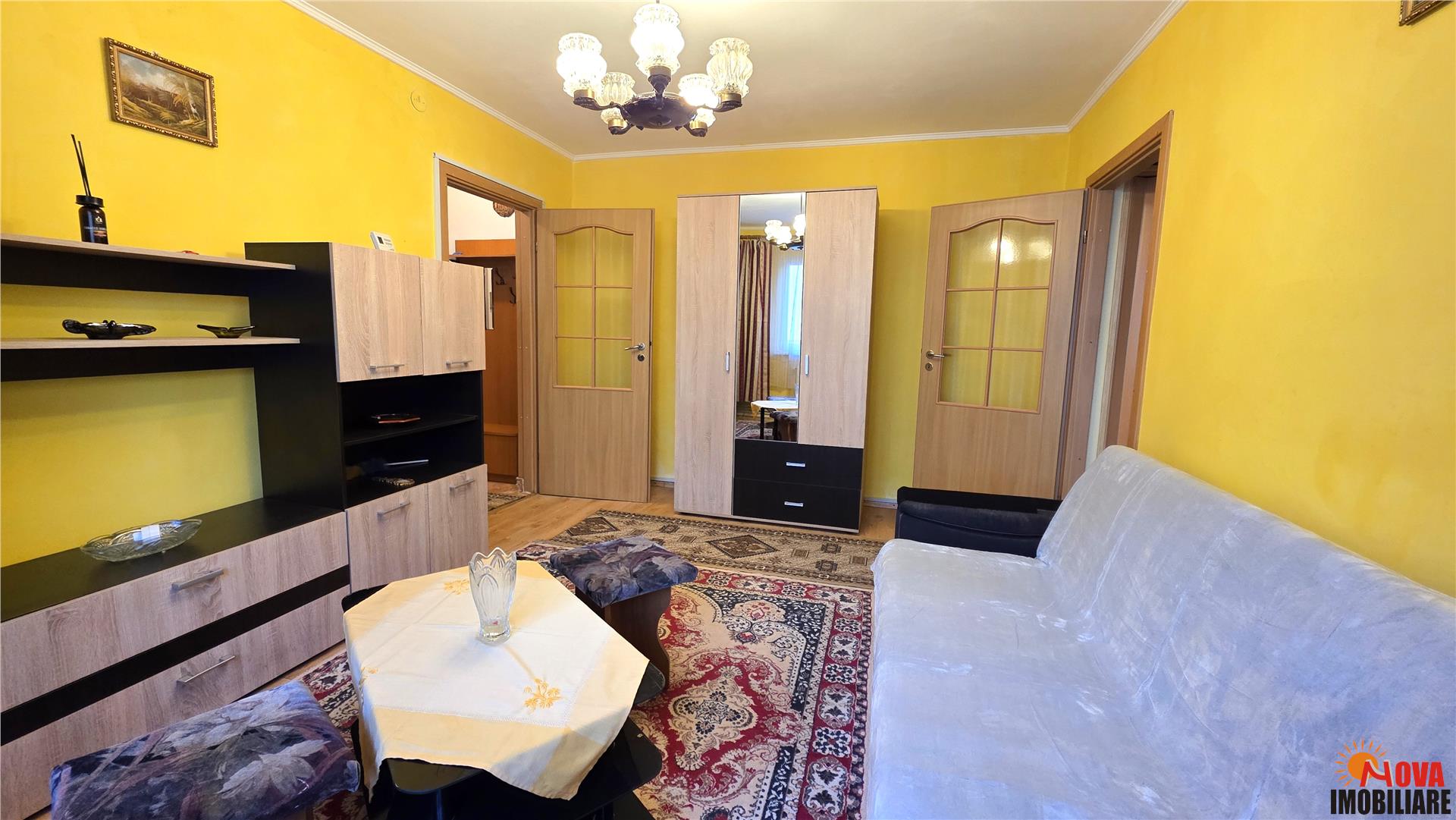 Florilor, apartament 2 camere mobilat si utilat